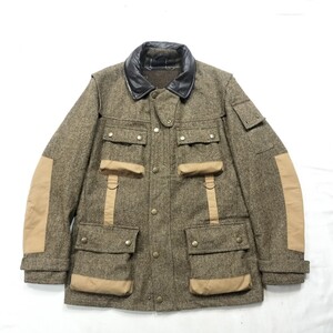 Mint Barbour tokito beacon L ウールツイード ハンティングジャケット　フィッシングジャケット　ミリタリー