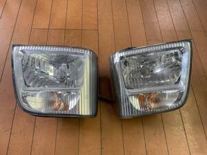 スバル　バン　ヘッドライト左右　284 SUBARU VAN HEADLIGHT SET RIGHT AND LEFT no#14