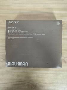 1円~ 現状保管品 SONY ソニー CASSETTE PLAYER カセットプレイヤー WM-509 箱付き