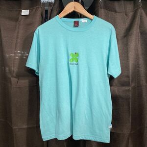 y458 モンベル montbell Tシャツ クローバー てんとう虫 かわいい おしゃれ 登山 アウトドア スポーツ インナー 古着