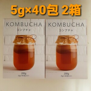 城咲仁 話題の KOMBUCHA コンブチャ 5g×40包×2箱