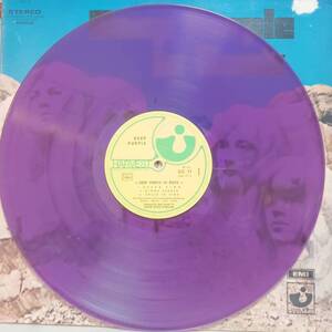 限定パープル・カラー盤 フランスHARVEST盤LP！Deep Purple / Deep Purple In Rock 1978年 DC 11 ディープ・パープル イン・ロック