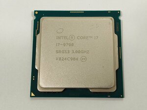 ●●【ジャンク】インテル INTEL CPU / Core i7-9700 3.00GHz 第9世代 / SRG13 / LGA1151 / 動作未確認【 ITS JAPAN 】