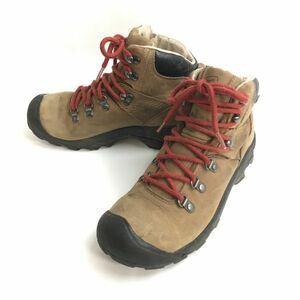 KEEN/キーン★トレッキングブーツ【size:25.0/brown/茶】登山/Leather/Boots/shoes◆sWB98-33