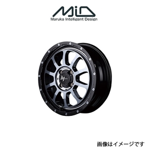 MID ナイトロパワー M10パーシングKC アルミホイール 1本 アルト/アルトエコ/アルトターボRS 25系(15×5J 4-100 INSET45)NITRO POWER