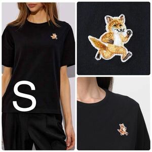 24SS Maison Kitsune SPEEDY FOX PATCH COMFORT TEE SHIRT Tシャツ 半袖 黒 半袖Tシャツ