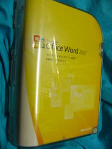 ライセンス2台　認証 Microsoft Office Word 2007（ワード2007）正規 製品版 