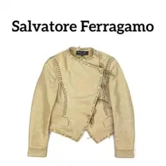 【定価30万超】 Salvatore Ferragamo 40 ジャケット 希少