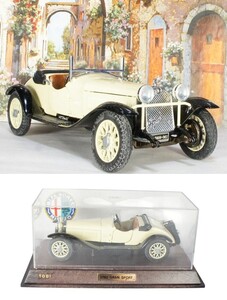 イタリア製 Togi 1/23 1930 アルファ ロメオ 6C 1750 GS アイボリー Alfa Romeo トギ 送料無料