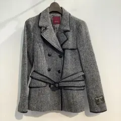 AMACA アマカ×Harris Tweed ヘリンボーンジャケット　サイズ38