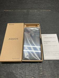 【未使用新品】SHARP AQUOS Wish3 SH-53D ブラック a