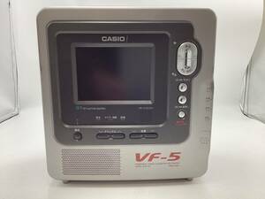 【A57】CASIO カシオ VF-5SR テレビ付き ポータブルビデオカセットレコーダー 現状品