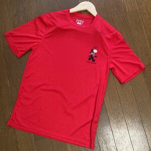 チャンピオン Champion 半袖Tシャツ サイズM スポーツウェア トップス 速乾 通気性抜群 着心地抜群 赤 レッドUCM BANDS ランニング バスケ