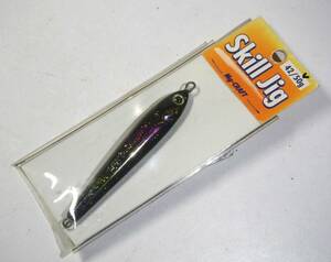 スキルジグ 50g レインボーブラックラメ Mg‐CRAFT Skill Jig ハンドメイドジグ ジギング カツオ マグロ 青物 根魚 太刀魚 ブリ カンパチ