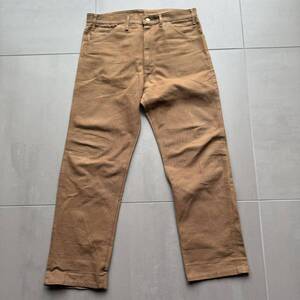 70s カーハート　carhartt 5ポケット　パンツ　レア　W35 ストレート