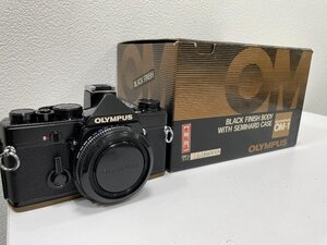 【J61426】中古品　OLYMPUS オリンパス　フィルムカメラ　OM-1N　ブラック