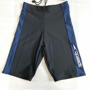 送料無料 新品 SPEEDO フィットネス水着 ロングボックス S