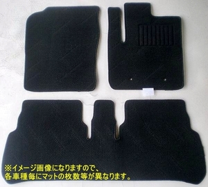 送無 日産 ウイングロード Y12系 フロアマット エクセレント 5種