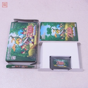 動作保証品 GBA ゲームボーイアドバンス ゼルダの伝説 ふしぎのぼうし THE LEGEND OF ZELDA 任天堂 Nintendo 箱説付【10