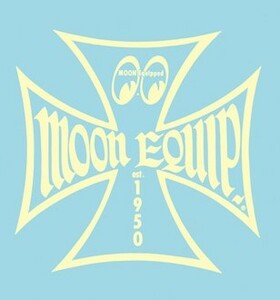 MOON Equipped Iron Cross デカール MOONEYES　ムーンアイズ　[MQD024]　IV