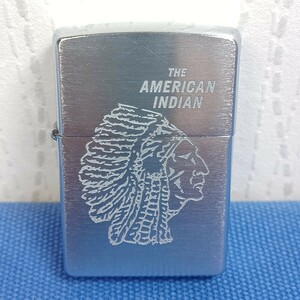 ◆ZIPPO ジッポー オイルライター◆THE AMERICAN INDIAN◆アンティーク ライター