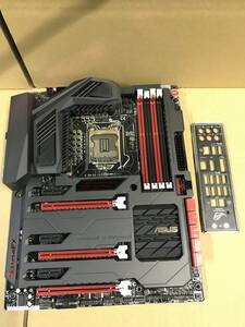 ★中古品 BIOS確認 マザーボード ASUS MAXIMUS VI FORMULA LGA1150 IOパネル付き★