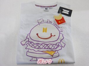 BTS JUNGKOOK Tシャツ マクドナルド Tシャツ ジョングク Mサイズ [難小]