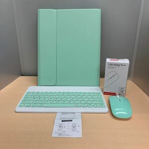 y051319m キーボードケース タッチパッド搭載 ペンシルホルダー付き 脱着式 Bluetooth キーボード ペンシル充電対応 可愛い 軽量 薄型