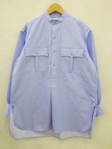 HYKE ハイク 211-15128 21SS GROSGRAIN SHIRT シースルーシャツ