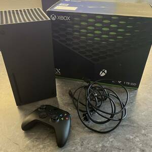 美品 xbox seriesX 1tb 本体 ブラック エックスボックス