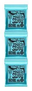 即決◆新品◆送料無料ERNIE BALL 2228/3セット [8.5-40] MIGHTY SLINKY エレキギター弦/メール便