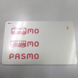 無記名PASMO⑰　残高0円　デポジットのみ　使用可能