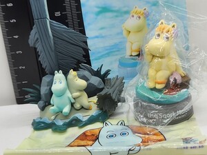 ムーミン フィギュア コレクション 海洋堂 ミニヴィネット＆ムーミンズランチ[24k4検]MOOMINリトルミイFigurineマスコット スナフキン