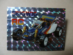 タミヤ TAMIYA 田宮模型 正規品 本物 マグネット ステッカー 当時物 新品 ラジコン BIG WIG RC レーシングバギー ビッグウィッグ