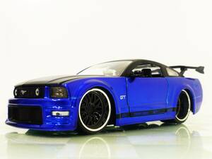 ■JADA TOYS 1/24 2006 FORD MUSTANG GT BLUE■フォード マスタング 2