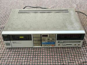 RE1114c ジャンク DENON DR-M3 デンオン 3ヘッド 現デノン ステレオ カセットデッキ STEREO CASSETTE DECK 昭和レトロ