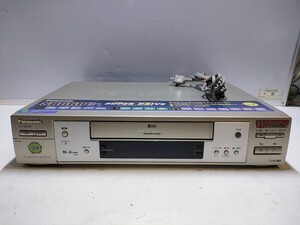 AB-58(中古現状、即発送)Panasonic S-VHSビデオデッキ NV-SB660 再生OK 電源付き