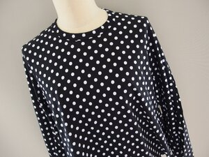 コムデギャルソンガール★カットソー★未使用★ショート丈★ドット柄★水玉模様★ＸＳサイズ★COMME des GARCONS GIRL