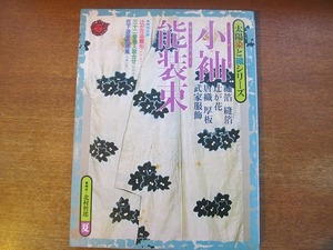 太陽染と織シリーズ「小袖 能装束」1977夏●北村哲郎/中里恒子