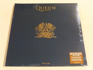 未開封 クイーン Greatest Hits II 見開きジャケ仕様リマスター180g重量盤2LP Queen Radio Ga Ga Under Pressure David Bowie