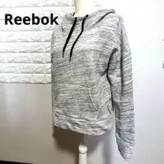 ✨ Reebok リーボック パーカー プルオーバー グレー XS