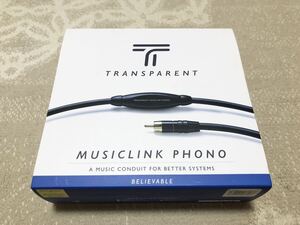 未開封 TRANSPARENT フォノケーブル MLPH2 G6 2m ペア トランスペアレント new unopened phono AXIS アクシス 正規品 送料無料