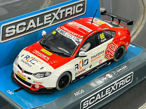 No.118 SCALEXTRIC BTCC MG6 No.66 Josh Cook [新品未使用 1/32スロットカー]