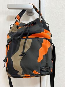 PORTER STAND ポーター　バルーンサック　バルーン　ショルダー　サコッシュ　ショルダーバッグ　ポーチ　トート　2way PSカモ BALLOONSAC