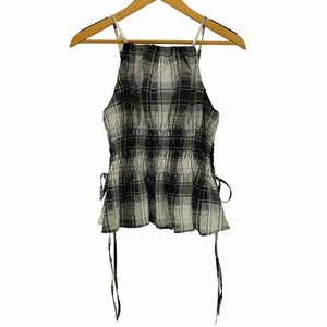 MAISON SPECIAL(メゾンスペシャル) Checked Shirring Bustier レディ 中古 古着 1243