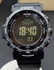 CASIO カシオ PROTREK プロトレック 電波ソーラー Climber Line クライマーライン PRW-35Y-1BJF 高度計 方位計 気圧計 LEDバックライト