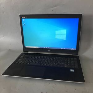 JXNT2841 /HP ProBook 450 G5/Core i5-7200U 2.50GHz/メモリ8GB/HDD 500GB/カメラ/無線/Windows Pro 10/画面シミがある/傷あり