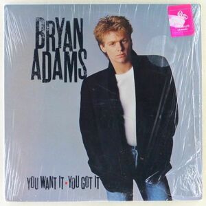 ■Bryan Adams（ブライアン・アダムス）｜You Want It, You Got It ＜LP 1981年 US盤＞Fits Ya Good, Lonely Nights収録 シュリンク残り