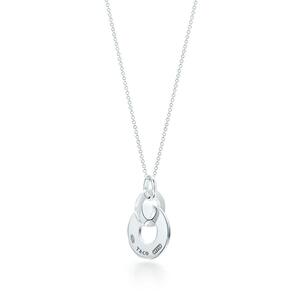 TIFFANY&Co[ティファニー] 　1837　ダブル　インターロッキング　ドロップ　ペンダント　並行輸入品　新品　[1141]★