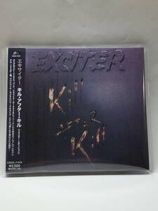 EXCITER/KILL AFTER KILL/エキサイター/キル・アフター・キル(リマスター・エディション)/国内流通仕様輸入盤CD/帯付/1992年/入手困難盤